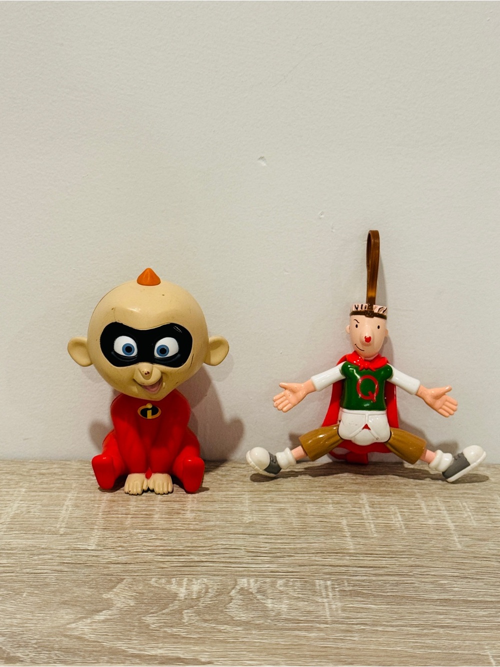 Vintage McDonald's Happy Meal Toy Lot - 2004 Jack-Jack & 1999 Doug Quailman